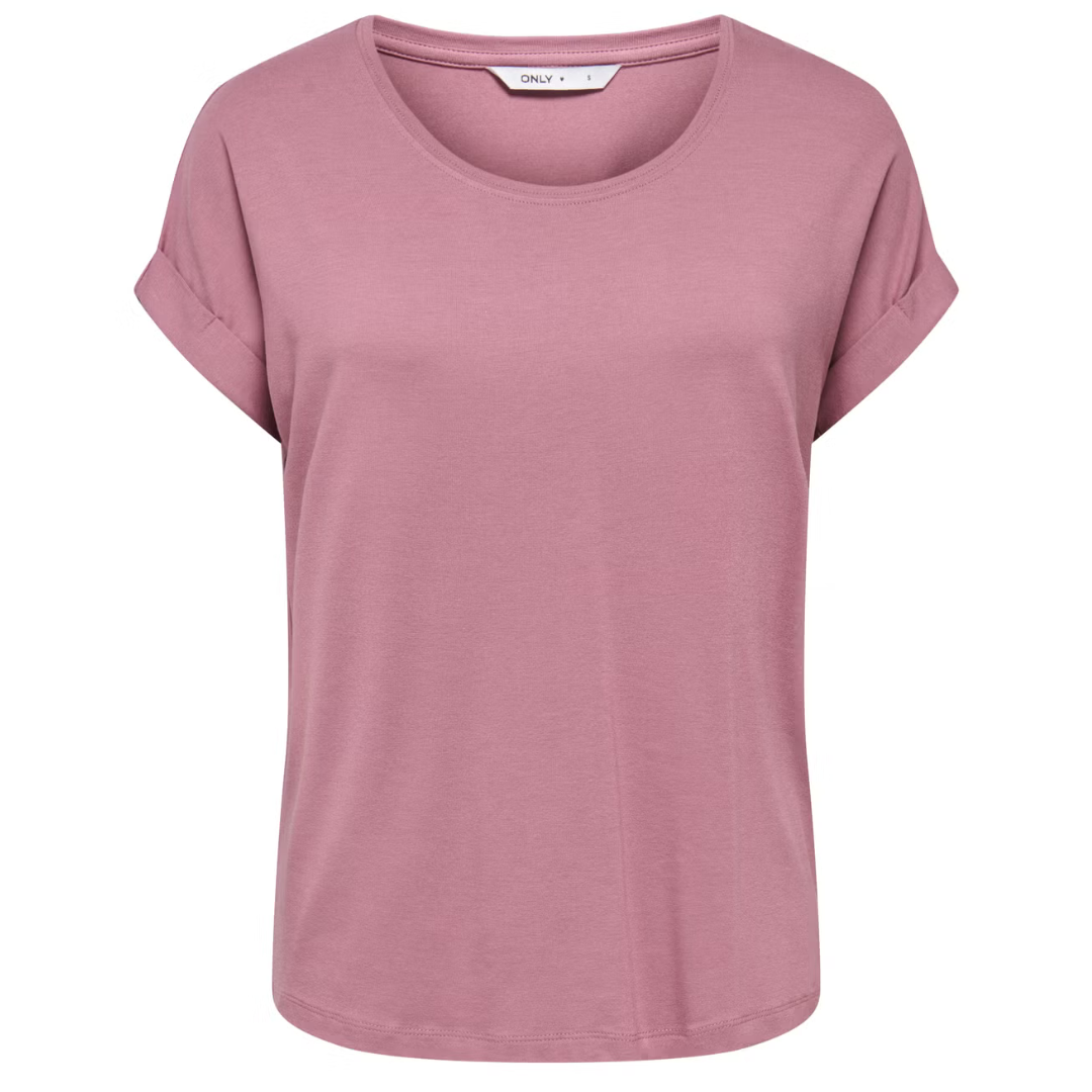 ONLY Roze Ženska Majica ONLMOSTER S/S O-NECK TOP NOOS JRS